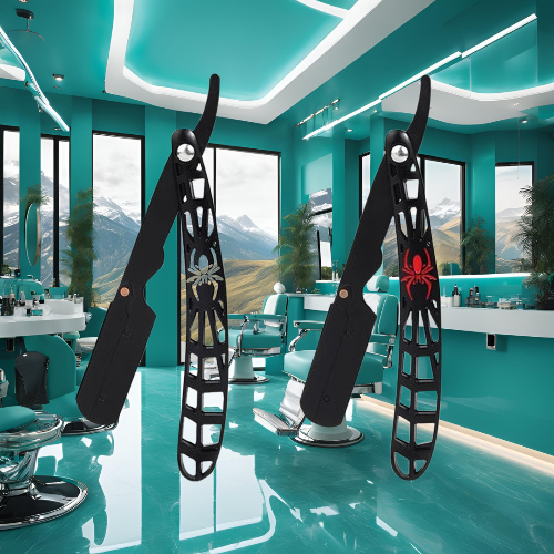 Colourful Professional Stainless Barber Razor