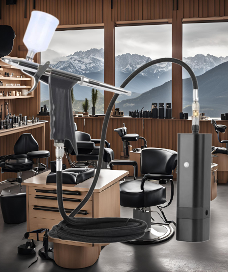Rechargeable Airbrush Barber