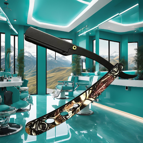 Colourful Professional Stainless Barber Razor