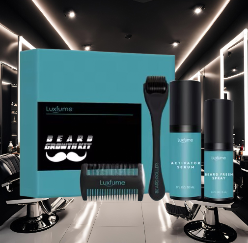 Beard Growth Liquid Beard Care Set