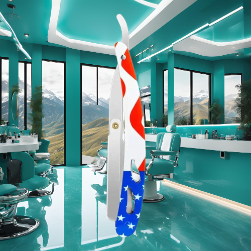 Colourful Professional Stainless Barber Razor