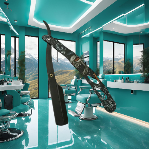 Colourful Professional Stainless Barber Razor