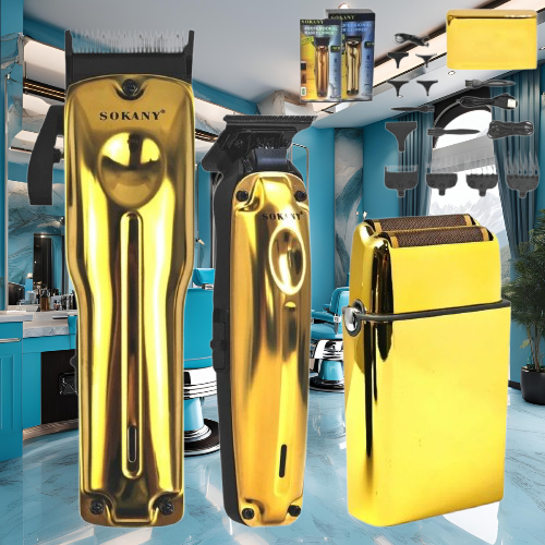 BRDCLIP Gold Set Trimmer, Shaver, Clipper.
